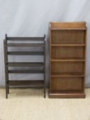 Two small book cases
