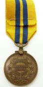 Hong Kong Royal Naval Dockyard Police Long Service Medal to Lance Sergeant Haider Khan,