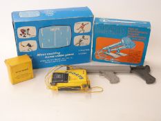 Retro video computer games console together with a Sony Sports Walkman,