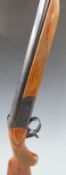 Baikal 12 bore single barrel shotgun with named lock,