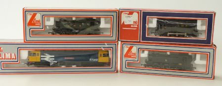 Four Lima 00 gauge locomotives GWR 0-6-0 Tank 9400 205117, BR 0-6-0 Tank 9420 205118,