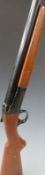 BSA Snipe 12 bore single barrel shotgun with semi-pistol grip and 30 inch barrel,