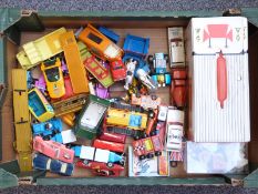 Thirty- seven Corgi, Dinky, Britains and similar diecast model vehicles including Magic Roundabout,