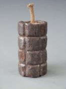 British WWI Battye inert grenade, c1915, 8cm long.
