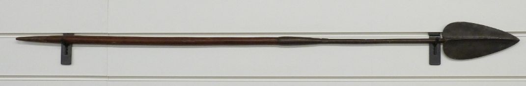 A 19thC African Zulu spear,