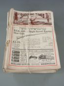 Fifty volumes of The Shooting Times from the 1930's