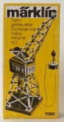Marklin HO/00 gauge Remote Controlled Slewing Crane with Lifting Magnet 7051,