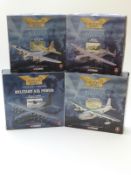 Four Corgi The Aviation Archive 1:144 scale diecast model aeroplanes Military Air Power Hercules