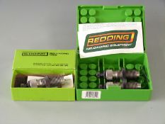 Three Redding 6mm PPC cartridge reloading dies,