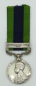 India General Service Medal with Afghanistan North West Frontier 1919 clasp awarded to 4314 Sepoy
