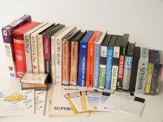Approximately 30 Commodore 64 and similar computer games including Star Wars, Scrabble,