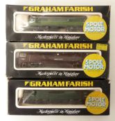 Three Graham Farish N gauge BR diesel locomotives CO-CO Class 52 Western Courier D1062 8426,