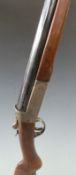 Webley & Scott Ltd 12 bore single barrel shotgun with named lock,