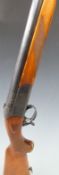 Baikal 12 bore single barrel shotgun with engraved lock,