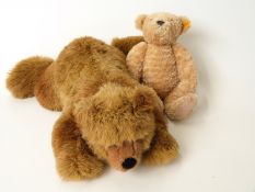 Two Steiff Teddy Bears comprising Urs, and one other,