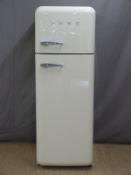 Retro style Smeg fridge freezer,