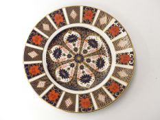 Royal Crown Derby 1128 pattern Imari plate,