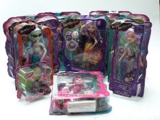 Nine Bratzillaz Glam Gets Wicked dolls,