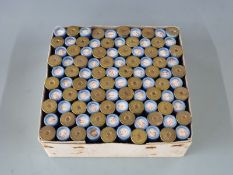 One-hundred F J Cole of Cirencester 'The Champion' Eley-Kynoch 12 gauge shotgun cartridges.