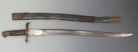 British 1856 Yataghan volunteer bayonet,