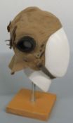 WWII Type D flying helmet