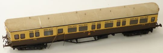 Kit built 0 gauge GWR Railcar 170