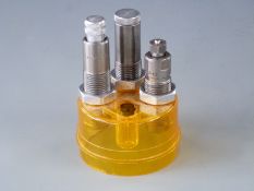 Lee243 cartridge reloading three die set,