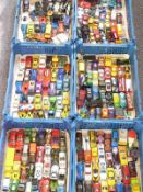 Over 200 Matchbox and similar diecast model vehicles