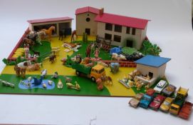 Matchbox Play Book with box, furniture and figures,