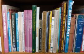 Approximately 50 military books including History of The Royal Veterinary Corps,
