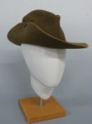 WWII slouch hat,