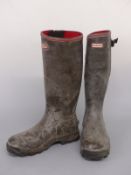 Hunter pair of size 12 wellingtons,