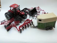 Britains ERTL diecast model large scale Case II tractor,