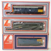 Three Lima 00 gauge diesel locomotives NR 33024 205114, BR D6506 205115 and NR 33025 205115,