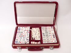A Mahjong set