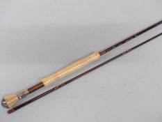 Bob Church Magnamite 1M8 Deluxe Range two piece fly fishing rod 10'6