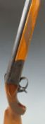 Baikal 12 bore single barrel shotgun with engraved lock,