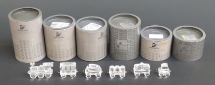 Swarovski Crystal cut glass vehicle Train,