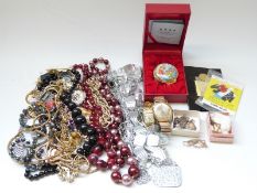 Verity automatic gentleman's wristwatch, costume jewellery, pocket watch,