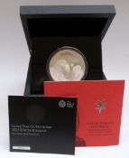 Royal Mint Lunar Year of the Sheep 2015 UK five ounce silver coin boxed with certificates