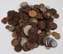 A collection of UK and overseas coinage, 18thC onwards including Channel Islands,