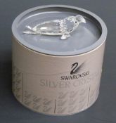 Swarovski Crystal cut glass Walrus, 10cm long,