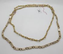 Two Christian Dior necklaces