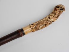 A late 19thC/20thC parasol,