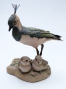 Border Fine Arts limited edition 268/500 lapwing figure,