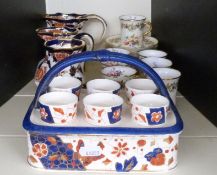 Mason's Mandalay graduated jugs,