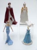 Four Royal Worcester,