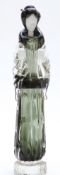 Murano style glass figurine of a Japanese woman,