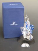 Swarvoski Collector's Society Crystal cut glass Magic Of Dance figurine Isadora 2002 by Adi Stocker,