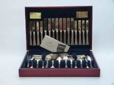 Viners silver plated eight place setting canteen of cutlery